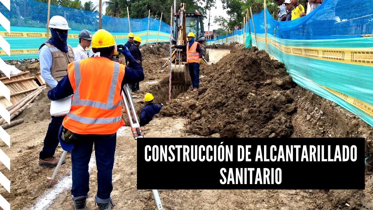 Como es el Proceso ⚒ Constructivo de un Alcantarillado Sanitario🚽 - Reposición de Redes
