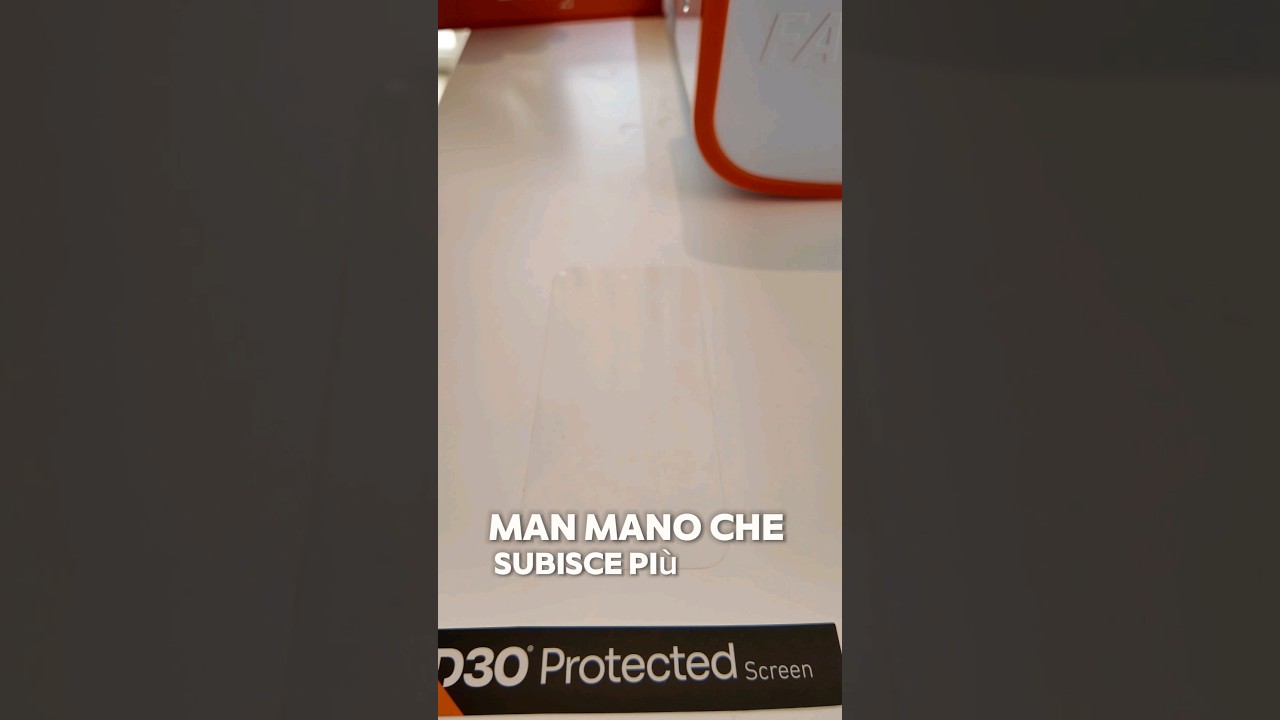 Novit&agrave; 2024, SBS pellicole per smartphone super resistenti in D3O.