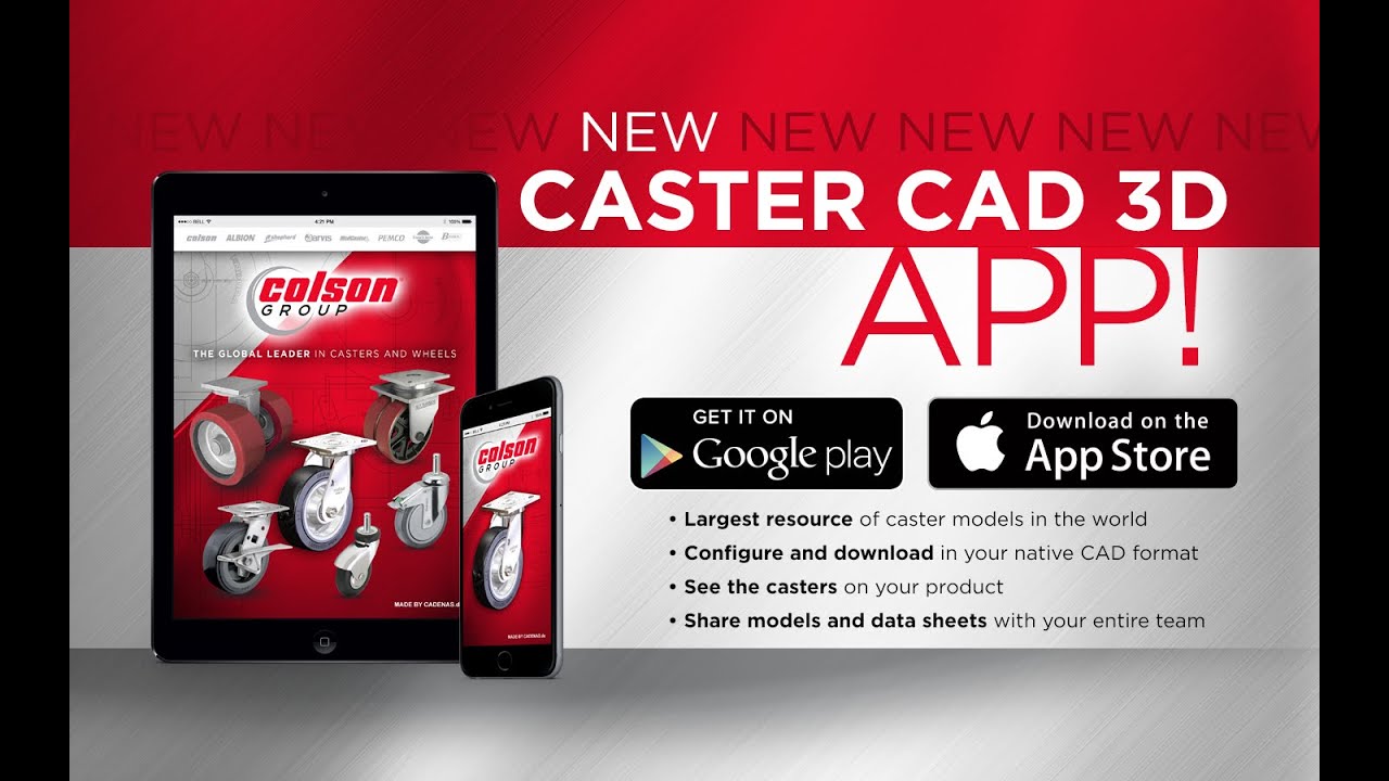 Caster CAD 3D Tutorial