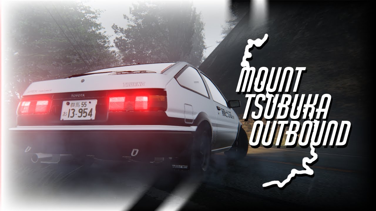 4:37.517 - EK Tsubuka Outbound In Takumi's 4th Stage AE86 | Assetto Corsa