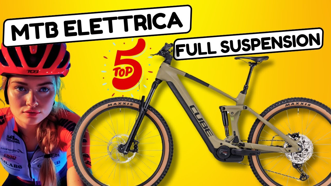 TOP 5 dei migliori MTB ELETTRICA  Full Suspension del 2024 ➡️ Il nostro confronto e recensioni
