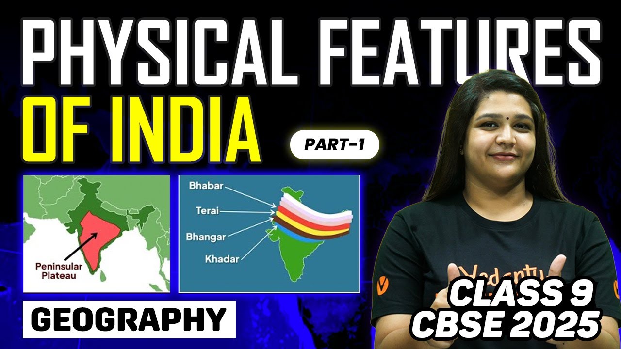 Physical Features of India Part 1 | Class 9 Geography | CBSE 2025 | Suba ma'am