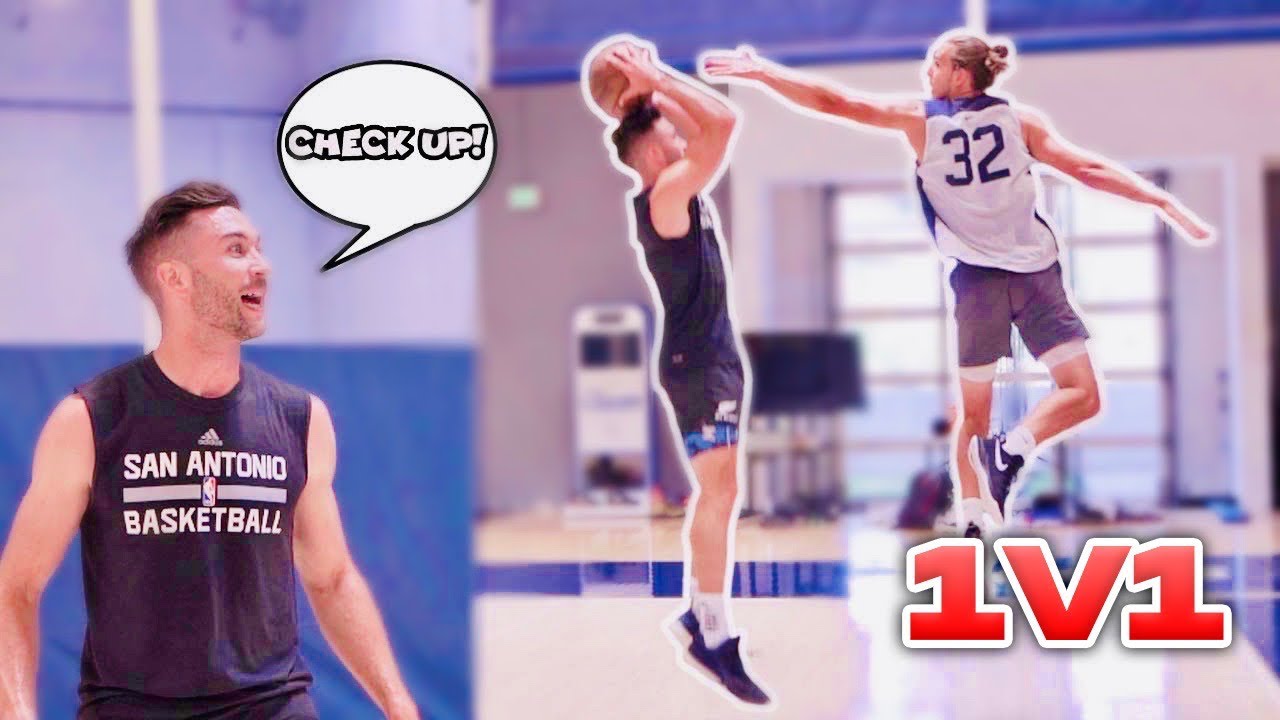 EPIC 1v1 vs NBA TRAINER JLAWBBALL