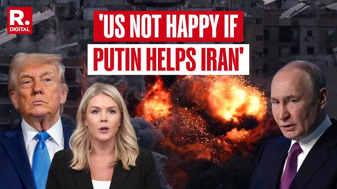 US-Israel Iran War: 'Not Happy If Putin Helps Iran,' Says White House Press Secy Karoline Leavitt