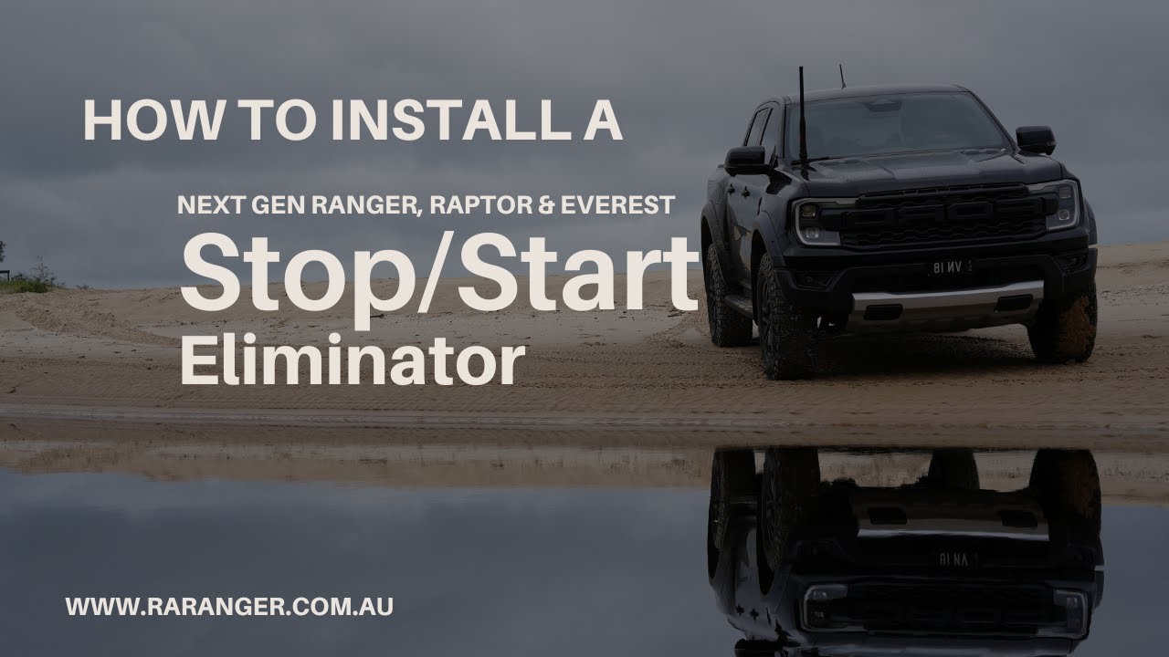 Installing a Stop/Start Eliminator on the NextGen Ranger, Raptor & Everest
