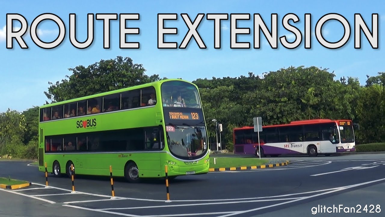 [SBST] First Day - Service 123 Route Extension to Sentosa Beach Station