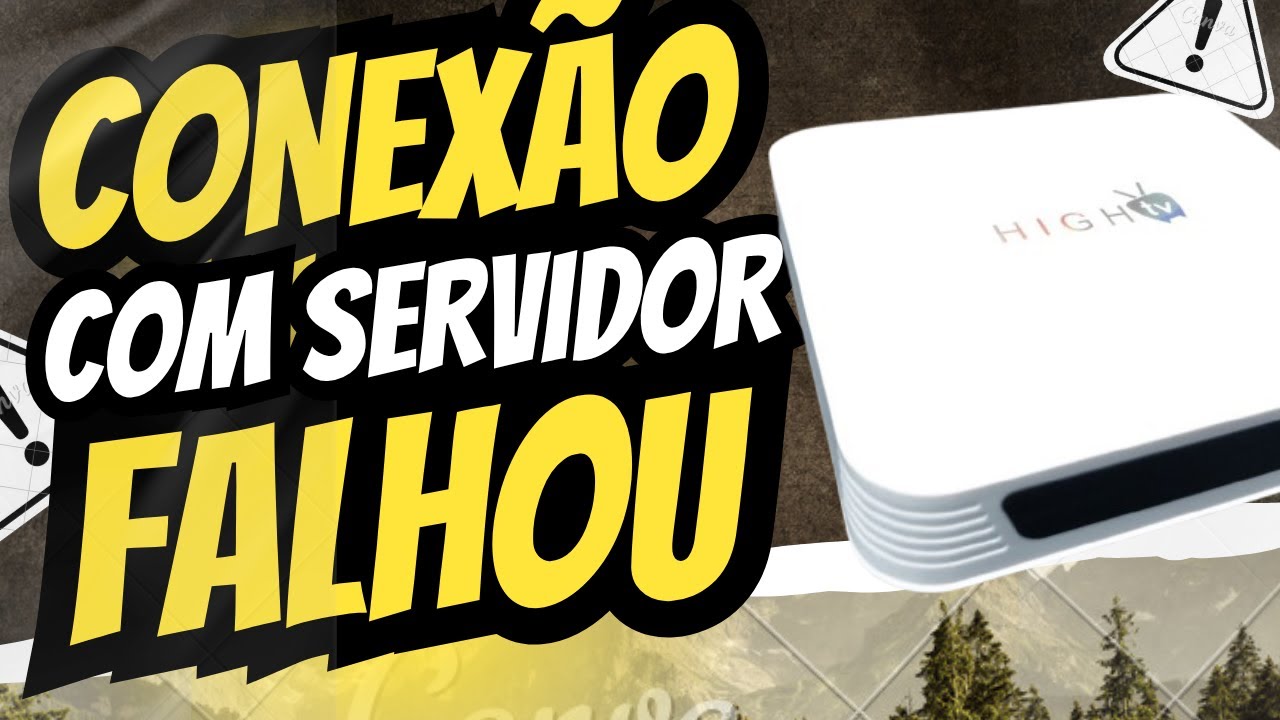 CONEXÃO COM SERVIDOR FALHOU - VEJA A SOLUÇÃO MAIS FÁCIL