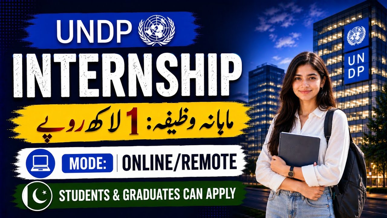 UNDP Paid Online/Remote Internship 2026 - How to Apply UNDP Digital Internship Online