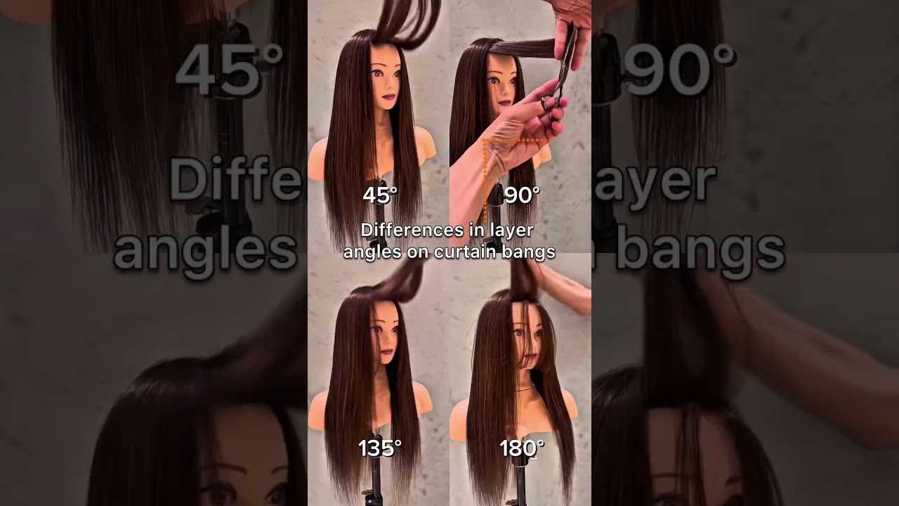 how to cut front flick cut tutorial bangs! #hairstyle #haireducation #haircut #flick