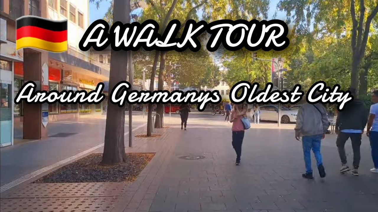 Nibelungen stadt worms /Walk Ture Worms|The Oldest German City | Europe Walk Tour 🇩🇪走德國المشي ألمانيا