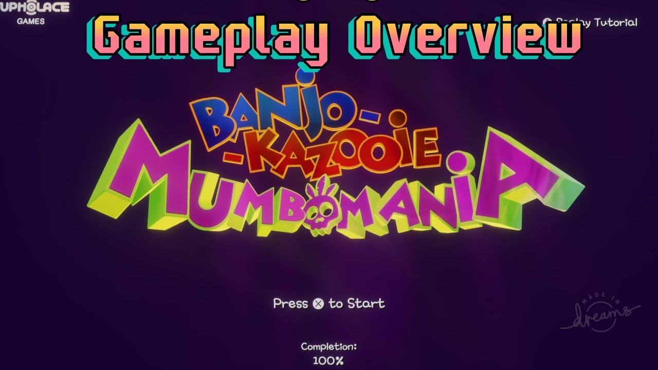 Banjo-Kazooie Mumbomania (Dreams) Gameplay Overview