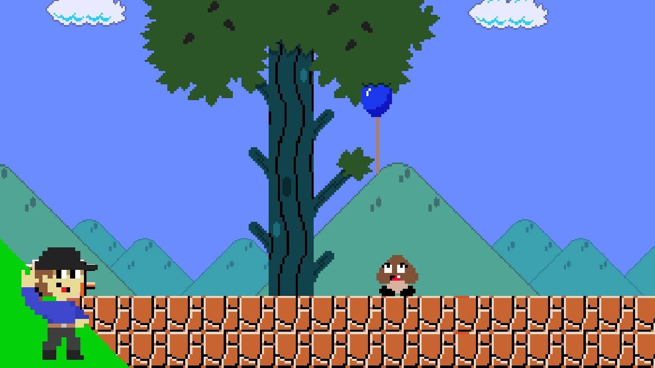 Level UP: Goomba's Balloon gets stuck in a Tree