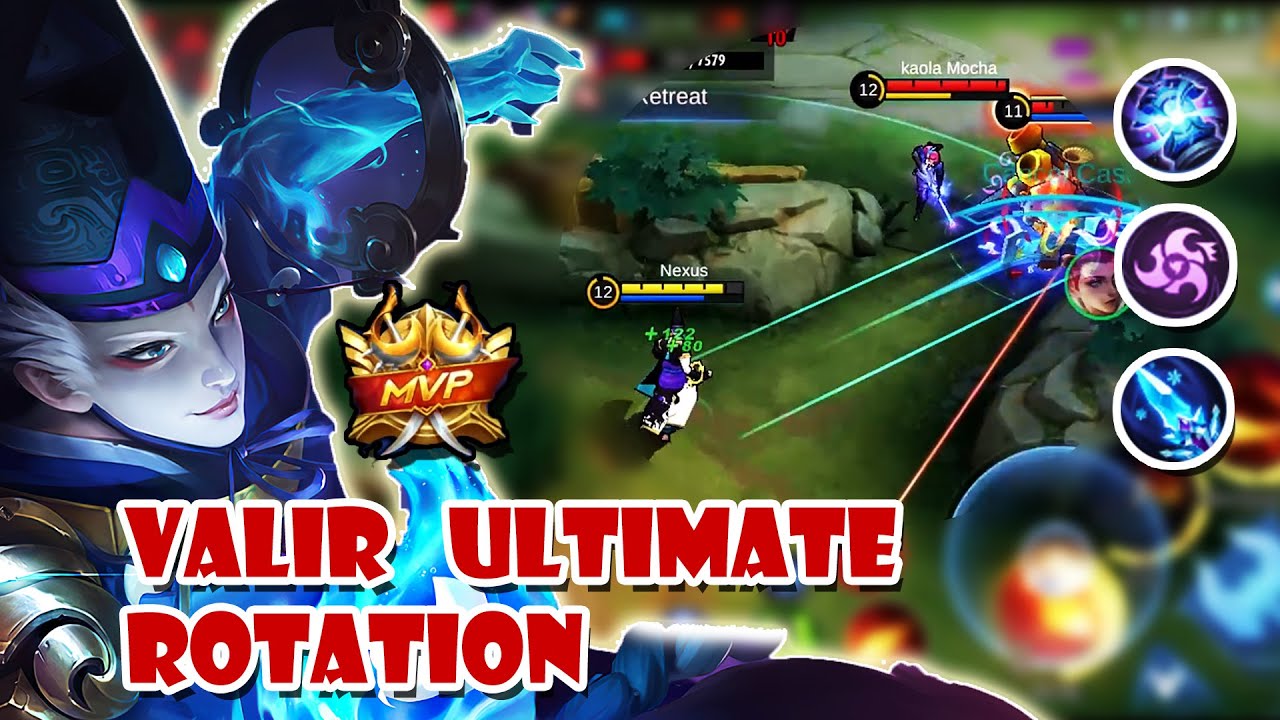 BUFFED!! Valir Ultimate Rotation Gameplay | New Spell Vamp Build and Emblem | MLBB