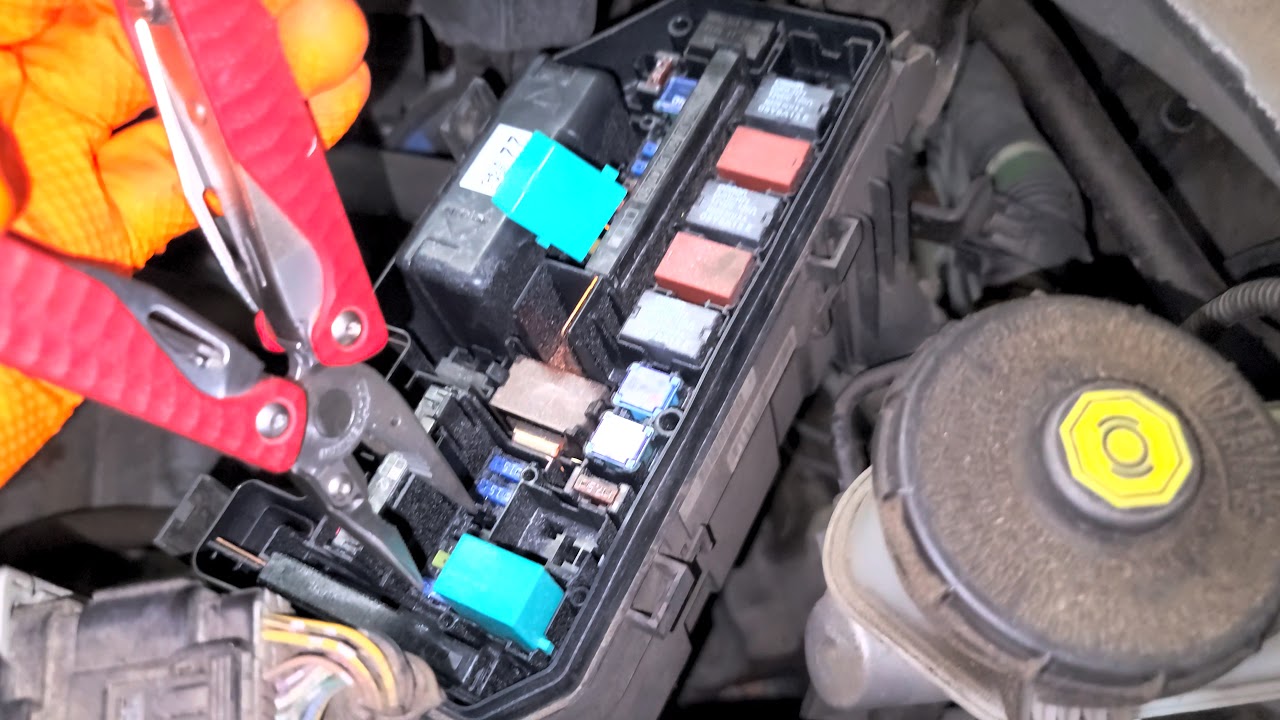 2009 Honda Accord Blower Motor Relay & Fuses