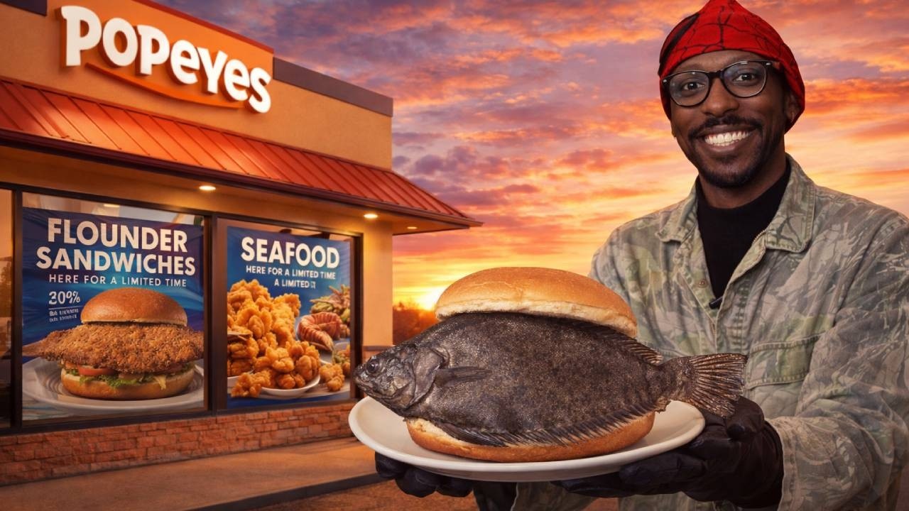 Trying Alaskan Flounder in Louisiana