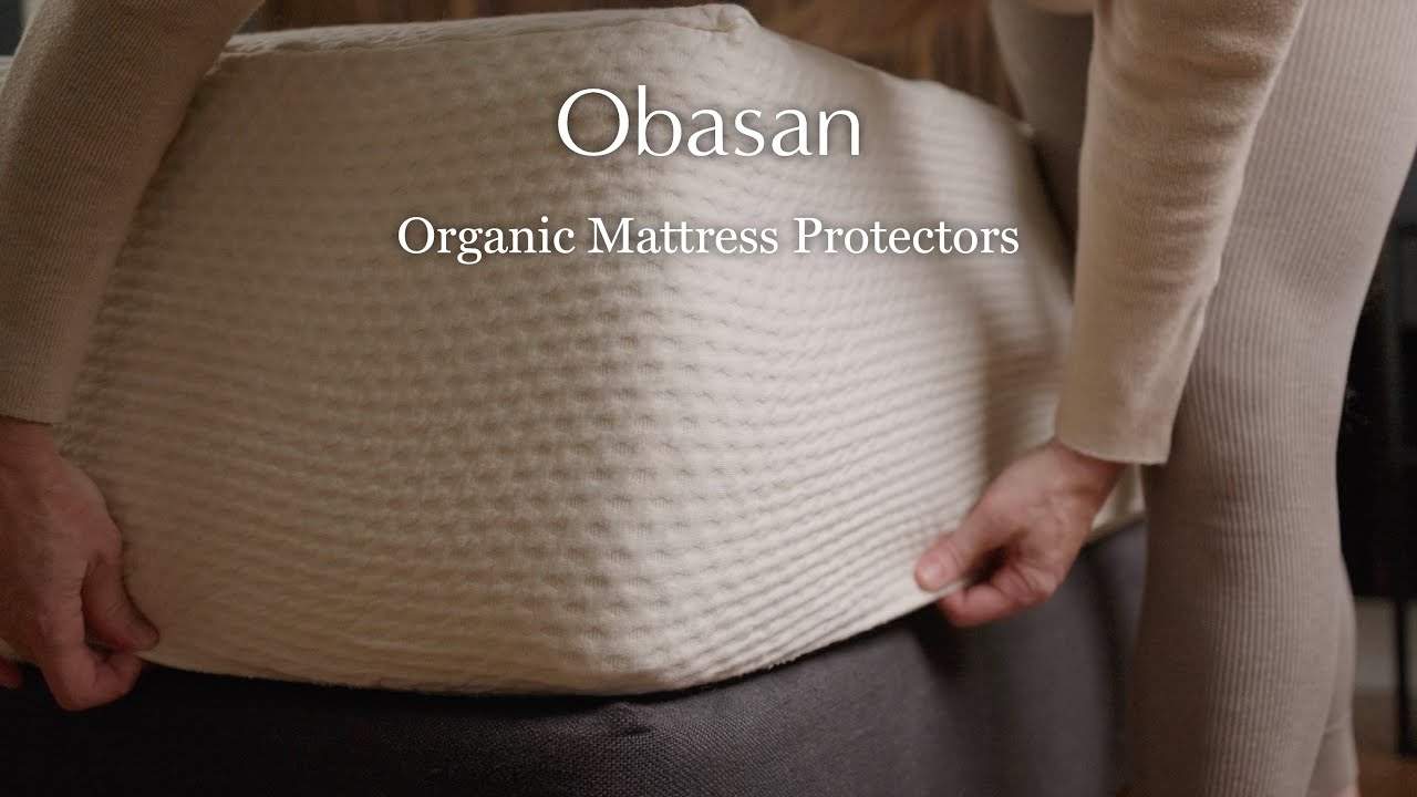 Защитные наматрасники Obasan из органической кожи