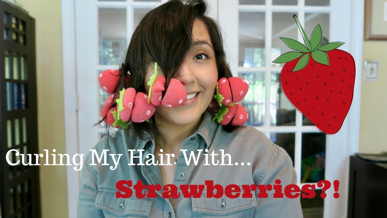 Testing out Strawberry Foam Rollers!