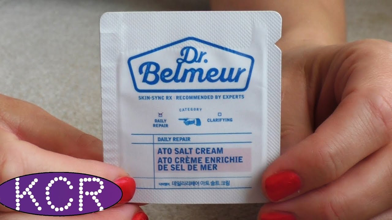 #2 РАЗДРАЖЕННАЯ КОЖА // СМЯГЧЕНИЕ И ПИТАНИЕ // The Face Shop DR.BELMEUR Daily Repair Ato Salt Cream