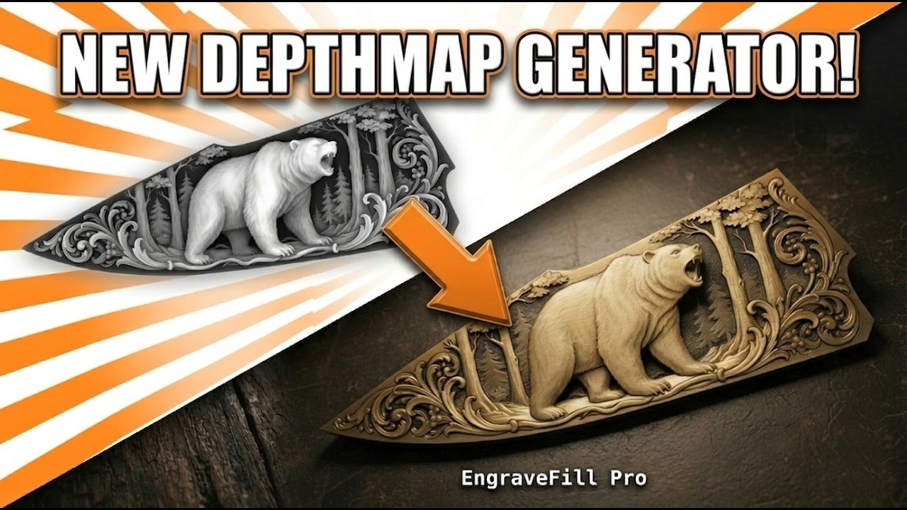 Convert Images to Depth Maps & 3D Files (PNG + STL) for Makers