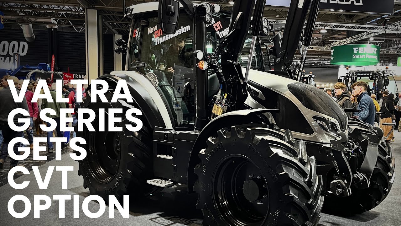 LAMMA Show 2026: Valtra G Series tractor gets CVT option