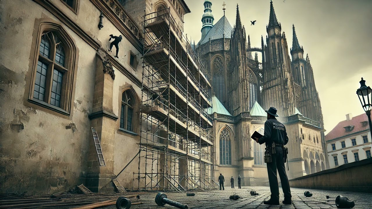 Nehoda restaurátora z Pražského hradu | Detektivka | Krimi povídka