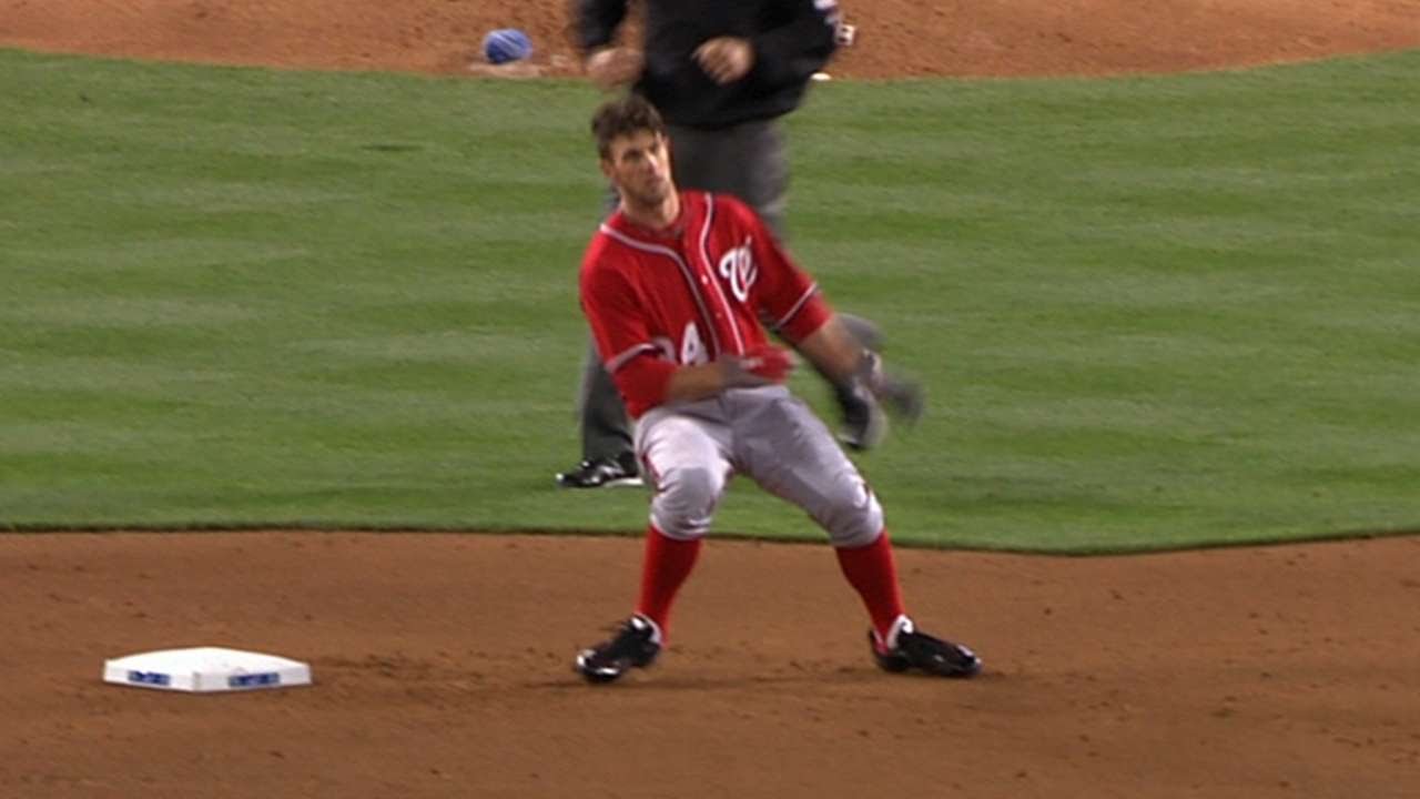 Harper makes Major League debut with Nats