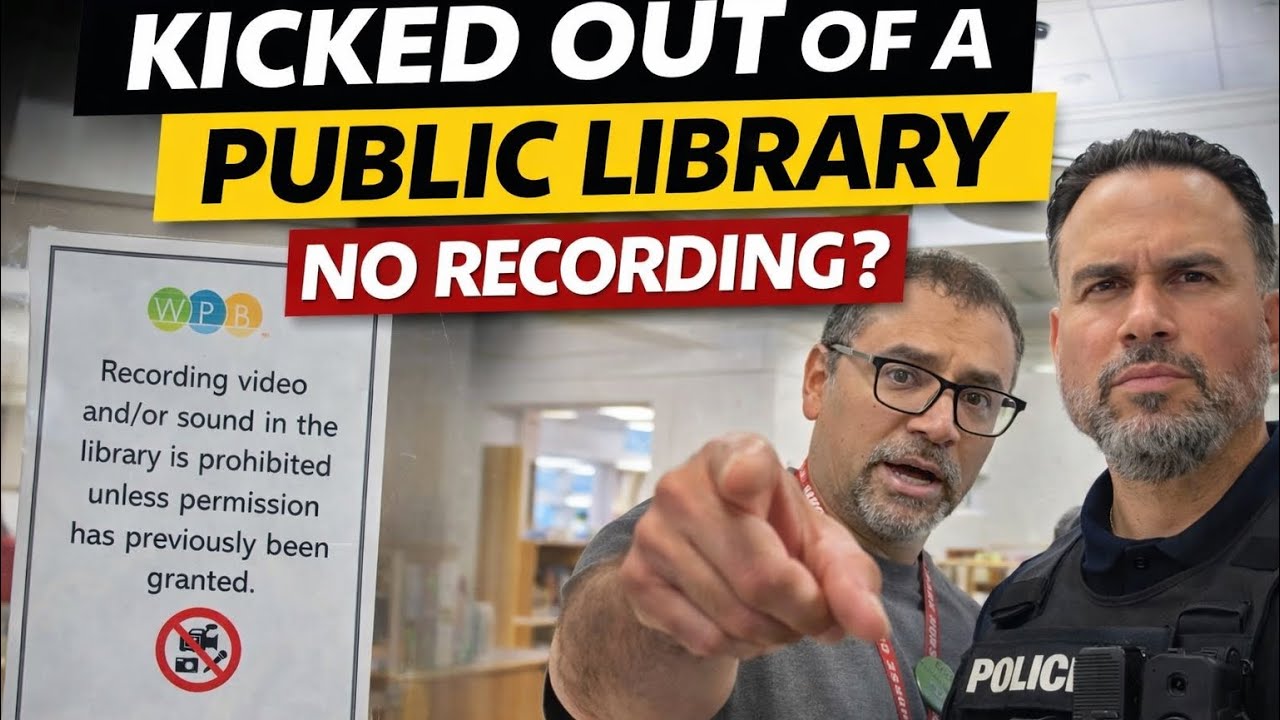 Kicked Out of a Public Library for Recording | West Palm Beach