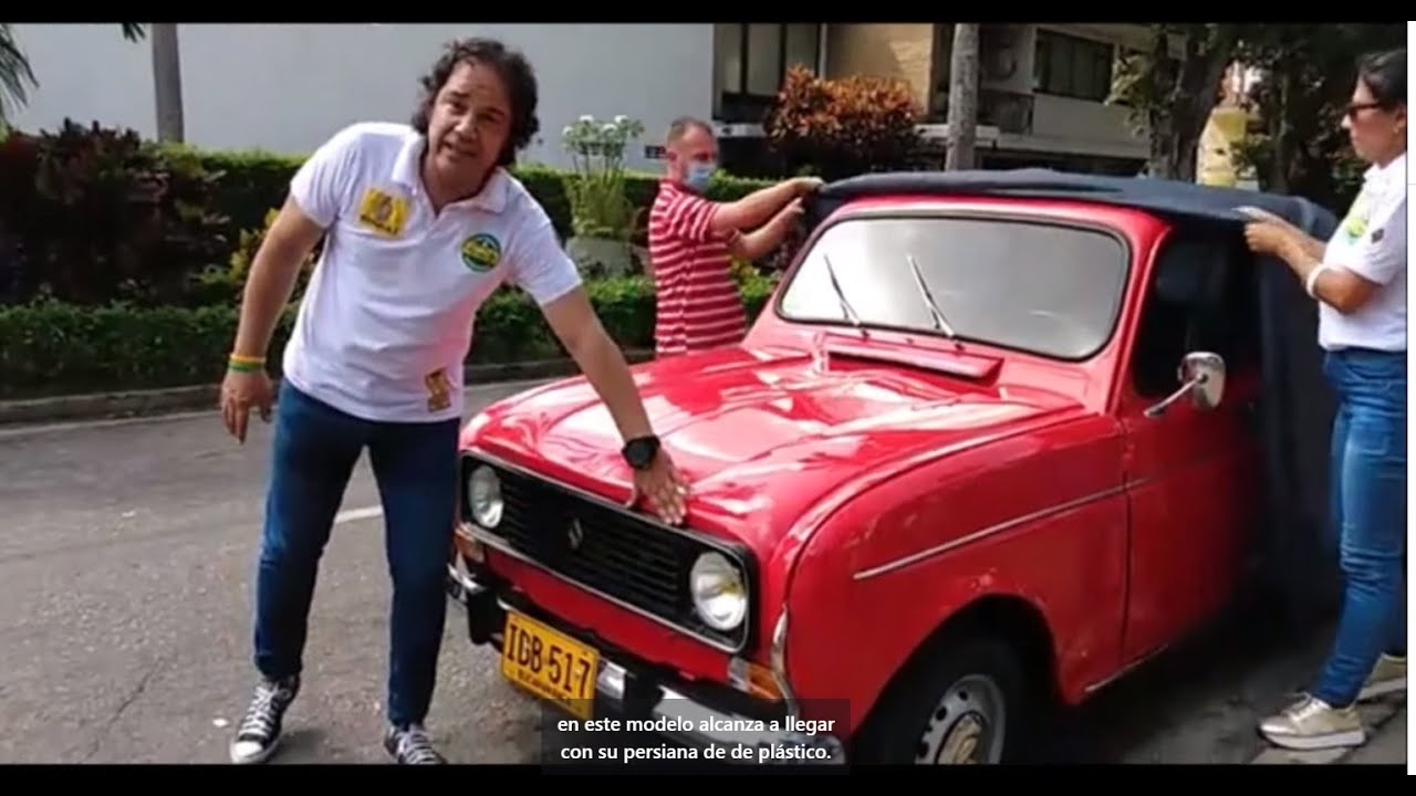 PRIMER RENAULT 4  - 850 RESTAURADO EN SANTANDER