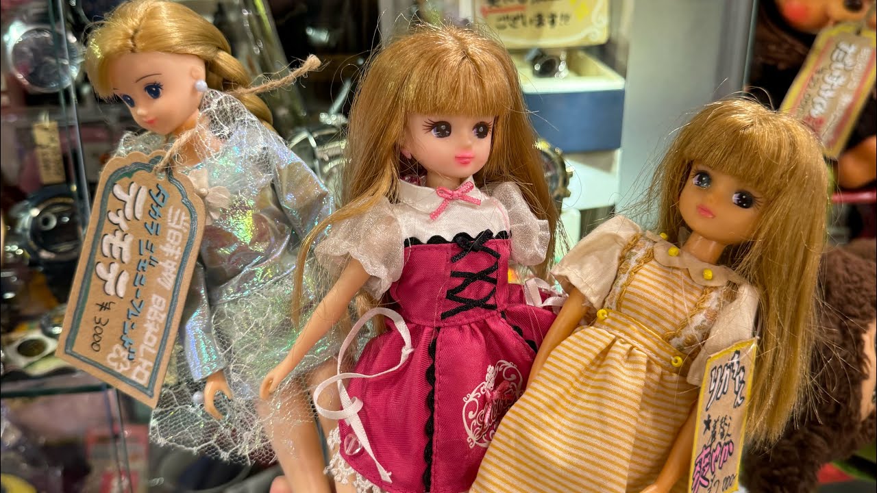 JACKPOT!! 💥🌟✨FOUND TAKARA n LICCA CHAN DOLLS in JAPAN!!🇯🇵🩷n BARBIES!!🌸