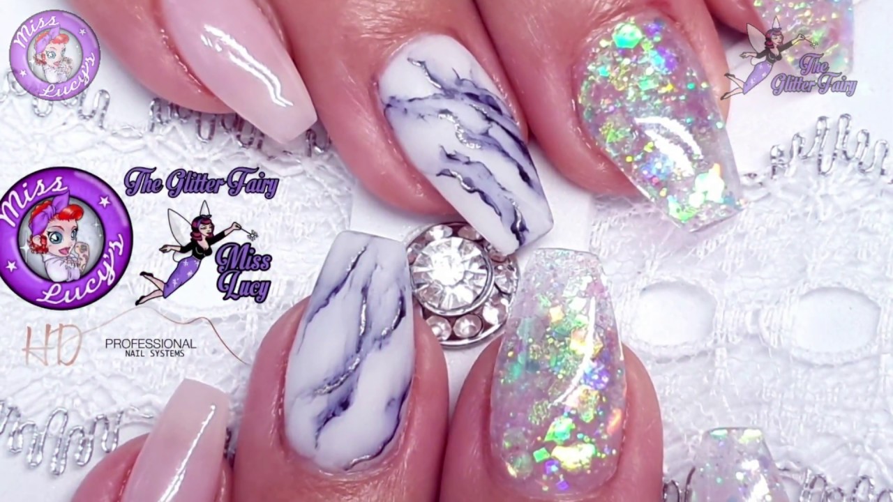🖋Sharpie Art🖋Marble Nail🖋Quick Nail Art🖋