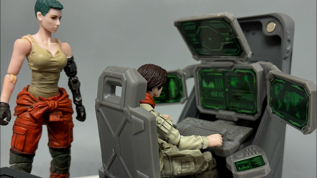 Remote center command 3D custom  1/18 scale 