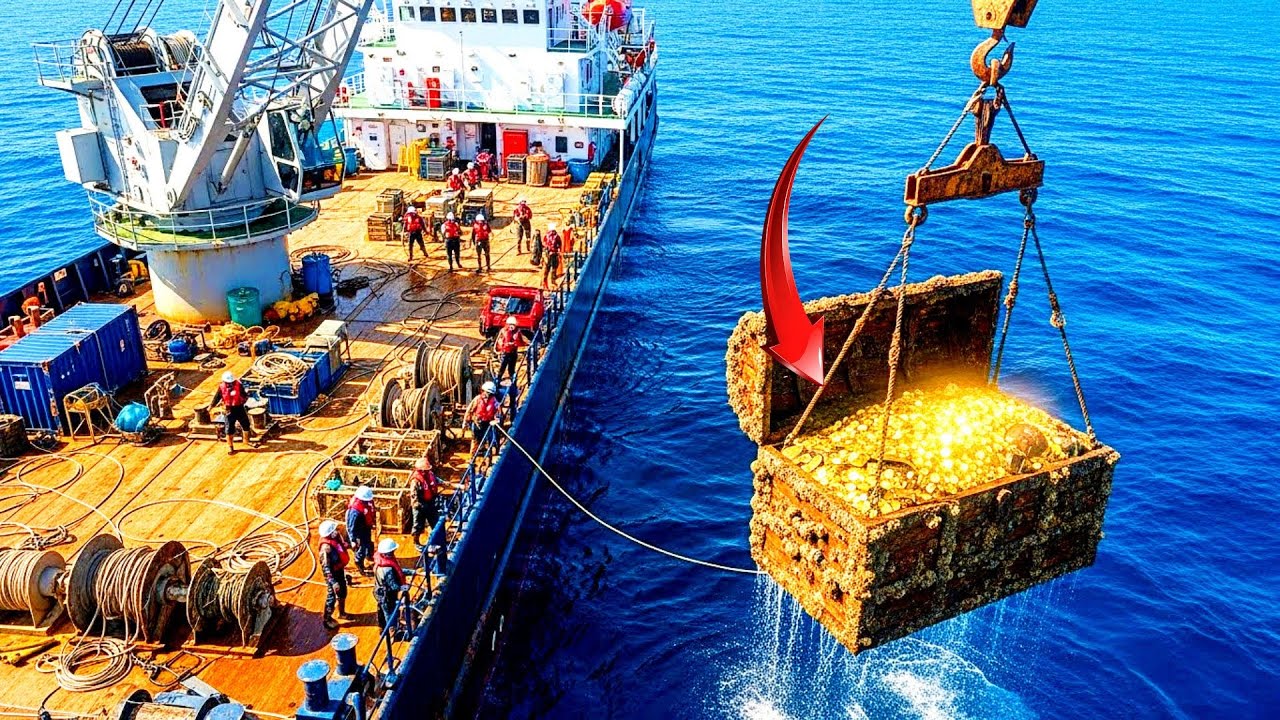 $450,000,000 Treasure Discovery on the Ocean Floor (Real Recovery)