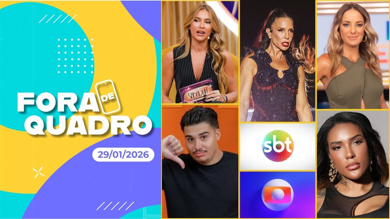 VIRGINIA FORA DO SBT | IVETE SANGALO DENUNCIADA | TICI NA GLOBO? | PEDRO EX-BBB FUGINDO DA POLÍCIA?