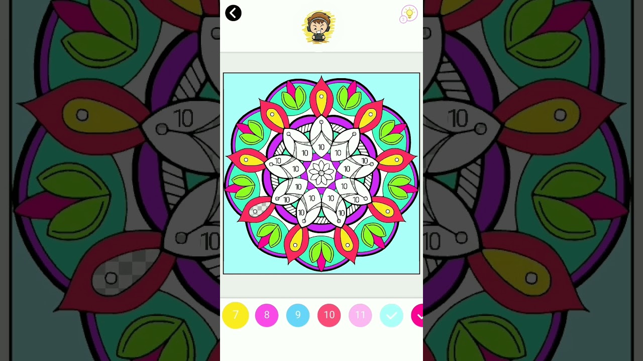 Rangoli making 🌼🌺 #thegamerstoon #game #easyart #easyartforkids #artgames #rangoli #rangoliart