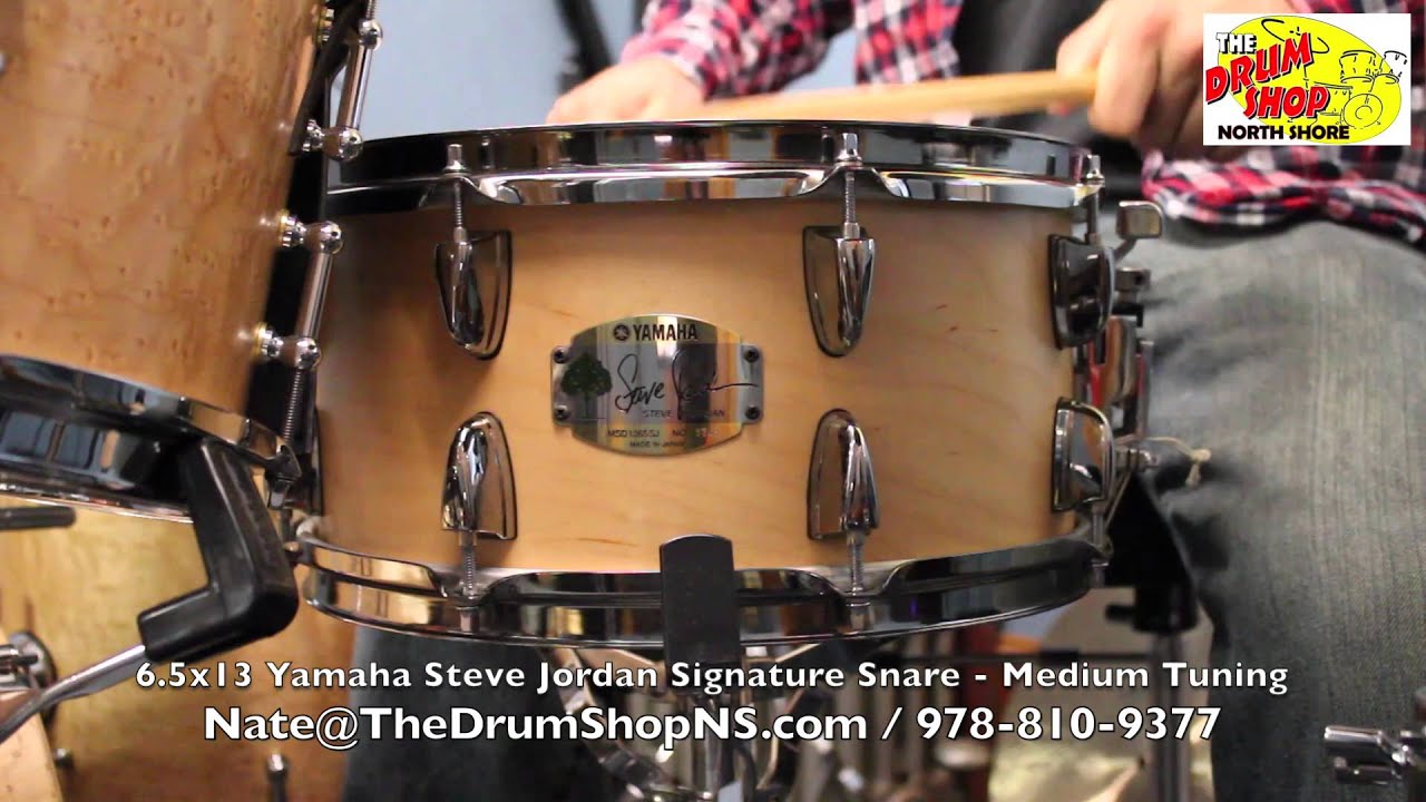 Yamaha Steve Jordan Signature Snare 6.5x13 - The Drum Shop North Shore