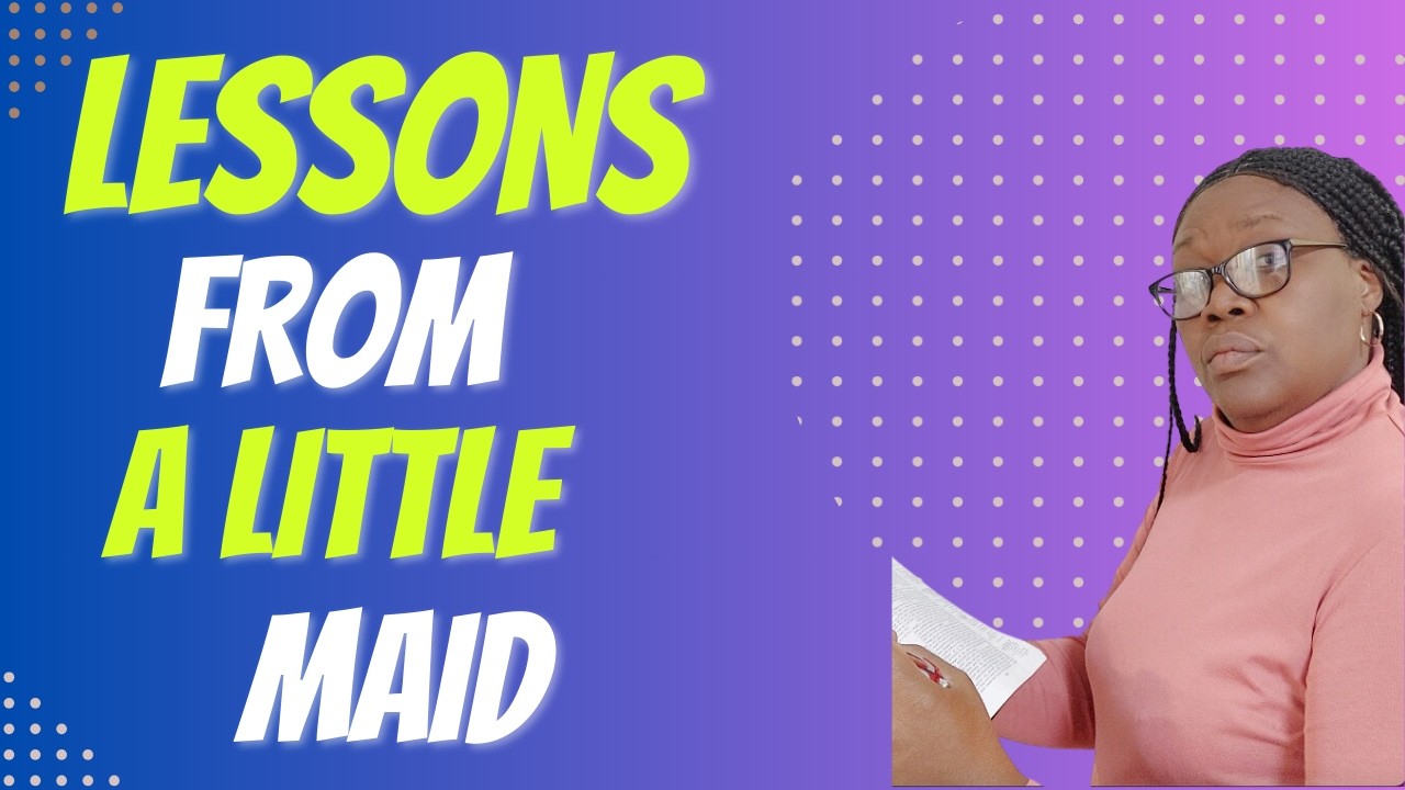 Bible Character Study: The Remarkable Lesson From A Little Maid