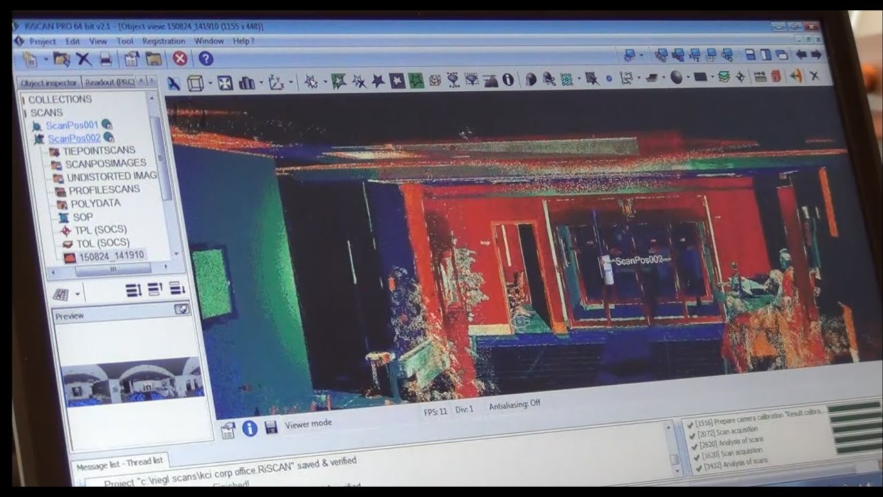 3D Terrestrial Laser Scanning