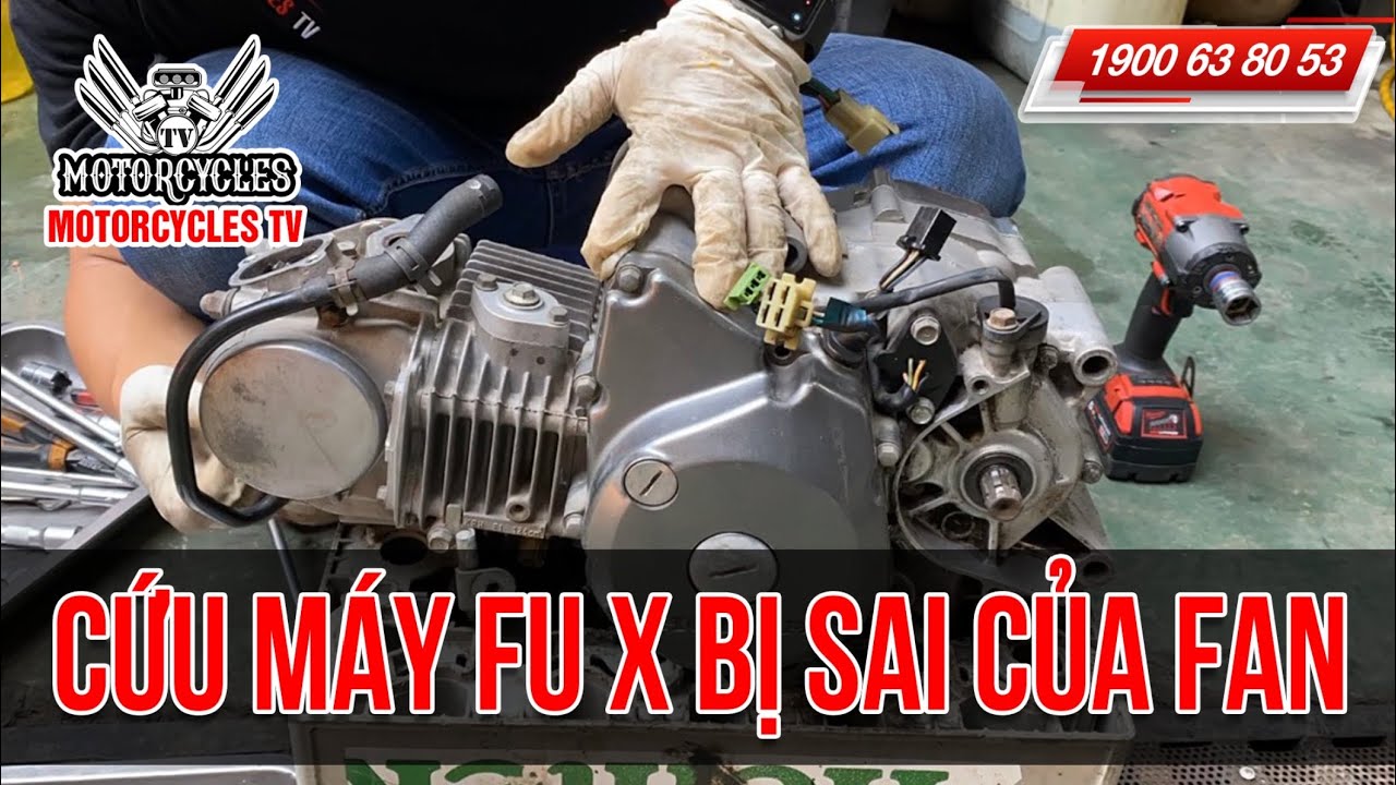Video 684: Dạy Sửa Xe Phần 1 Kiểm Tra Nguy&ecirc;n Nh&acirc;n Học Tr&ograve; L&agrave;m Sai Future X Kh&aacute;ch | Motorcycles TV