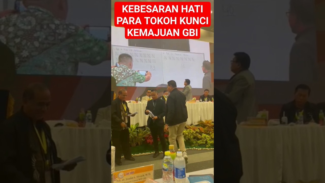 HASIL PEMILIHAN KETUA SINODE