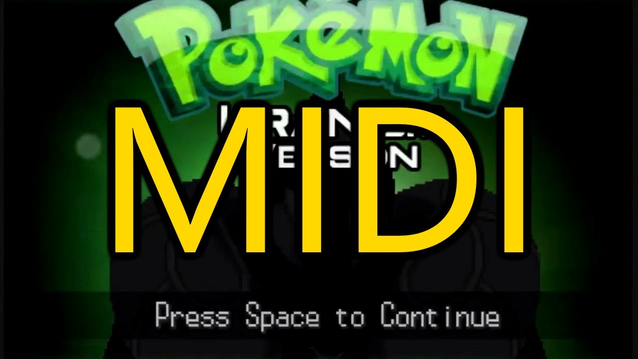 Pokémon Uranium - Battle! Vs. Gym Leader - (MIDI Cover)