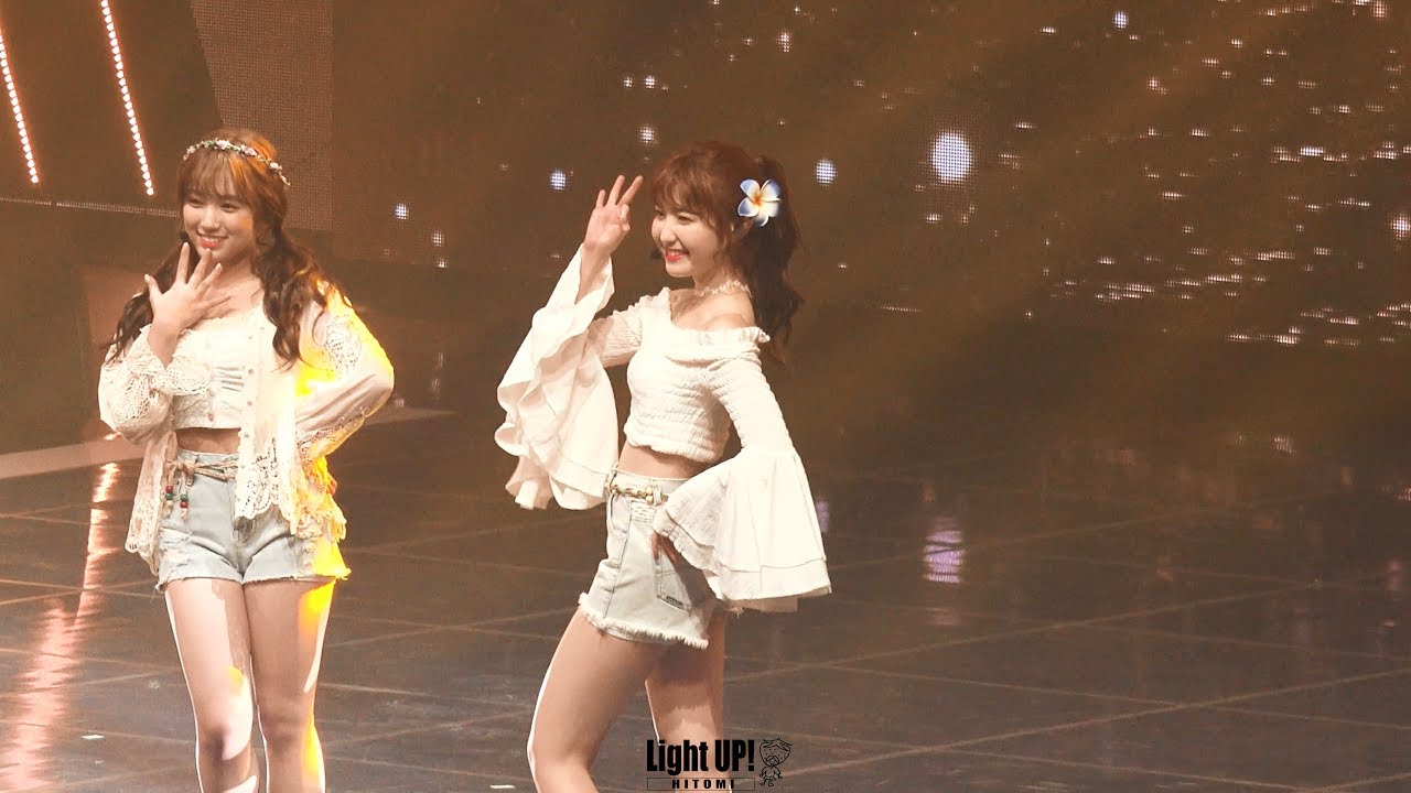 181029 아이즈원 데뷔 쇼콘 1000% 혼다 히토미 직캠