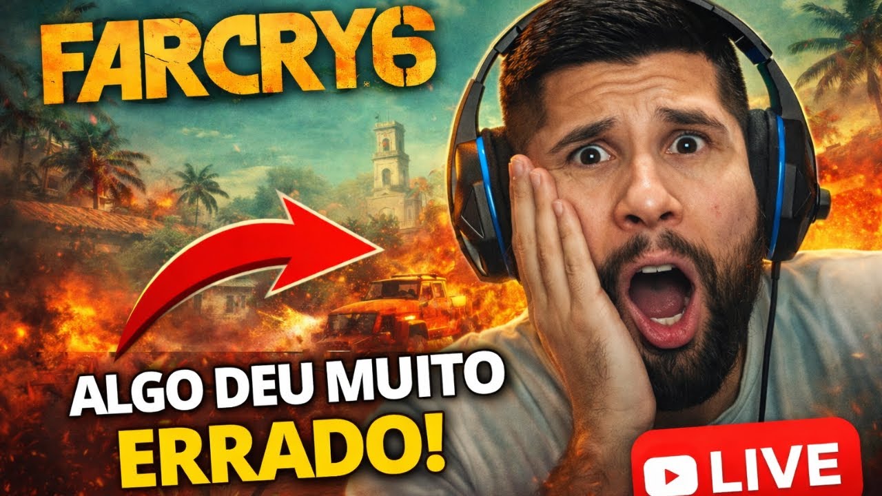 Farcry 6 / Fui avisado pra não fazer isso !!! / Ao Vivo
