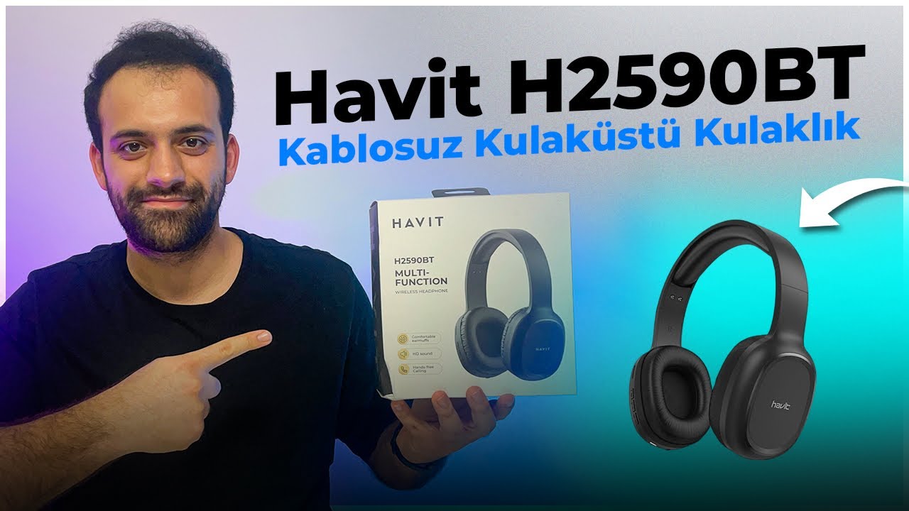 EN UCUZU BU!! HAVİT H2590BT KABLOSUZ KULAK&Uuml;ST&Uuml; KULAKLIK İNCELEMESİ