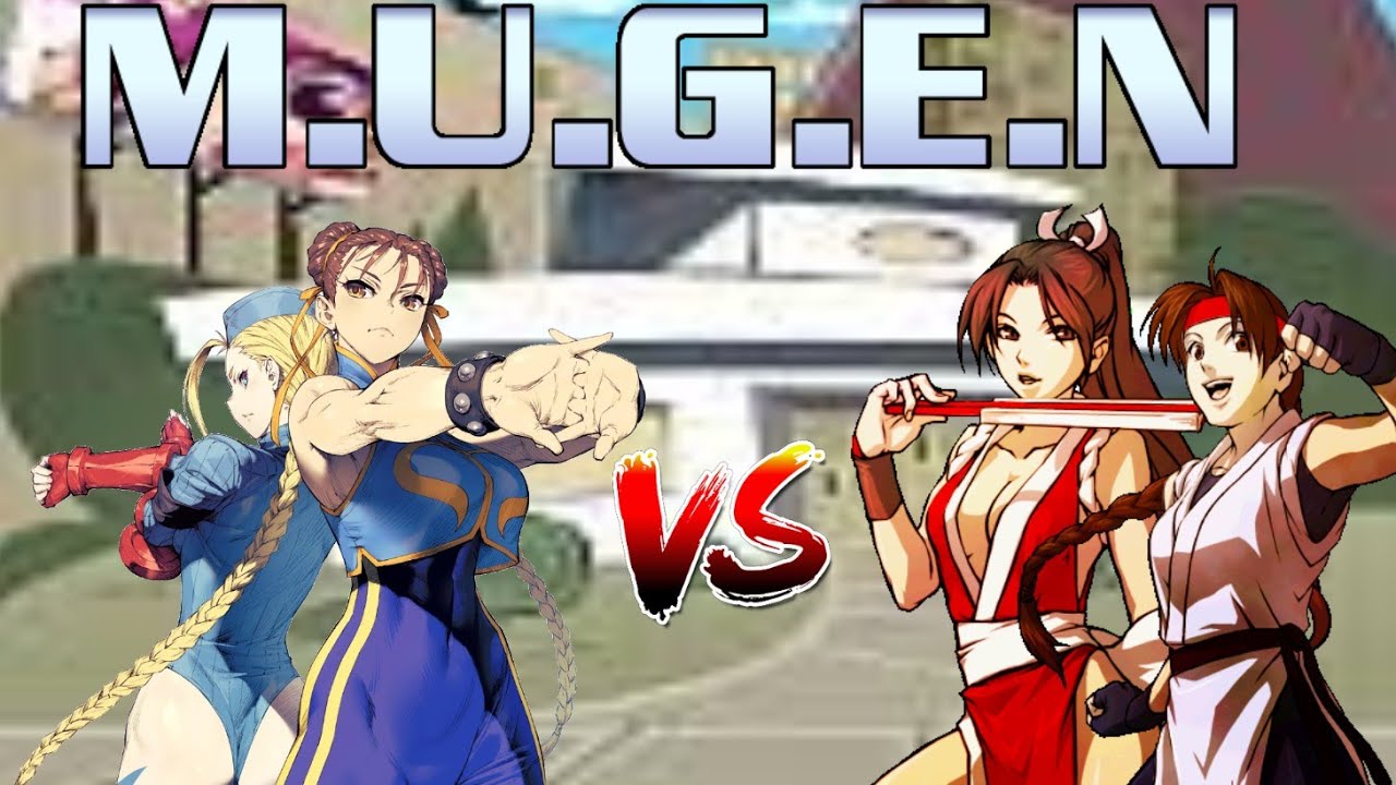 MUGEN Battle 67: Chunli and Cammy vs Yuri and Mai