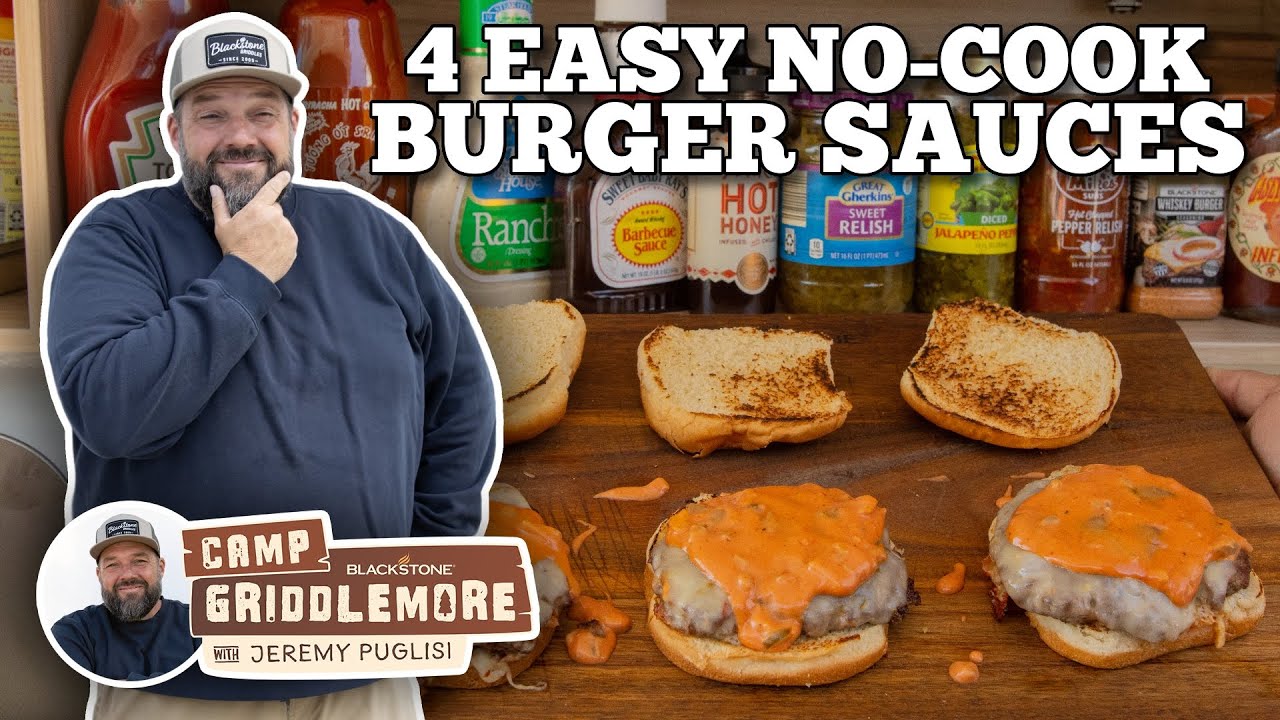 Jeremy's 4 Easy Burger Sauces