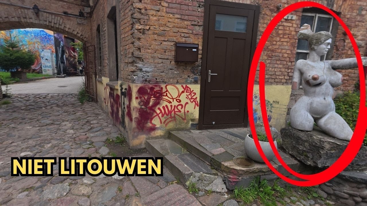 Deze wijk hoort officieel niet bij Litouwen… maar ligt midden in Vilnius 😳