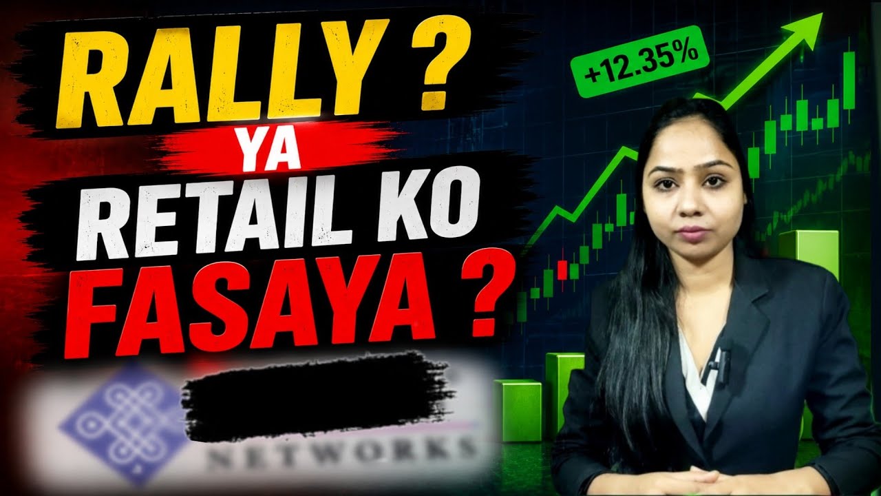 RALLY OR RETAIL TRAP ? IN THIS SMALLCAP | TEJAS NETWORKS STOCK ANALYSIS 
