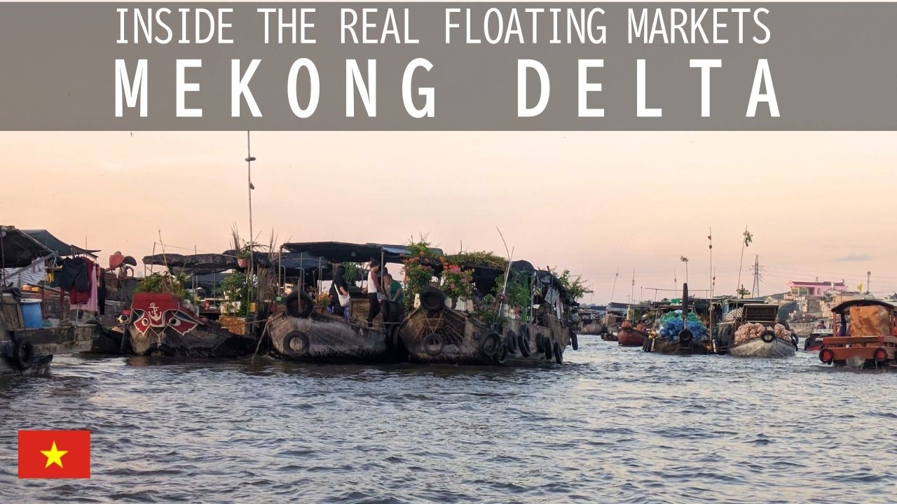 A Tour of the Cai Rang Floating Market - Can Tho, Vietnam