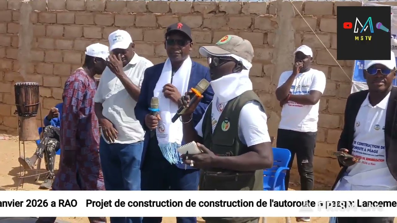 PROJET DE CONSTRUCTION DE L'AUTOROUTE À PÉAGE :JOURNÉE DE  LANCEMENT DU PROJET DE SENSIBILISATION 