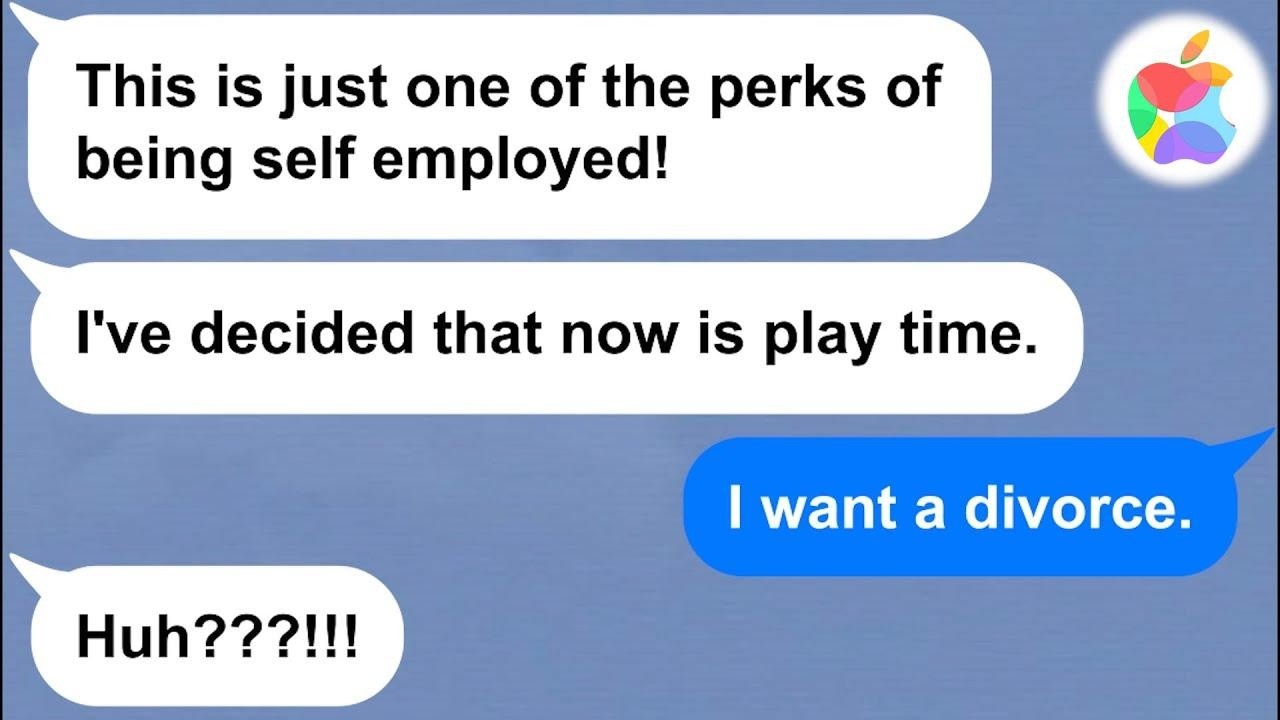 【Apple】I called my husband at work with an emergency only to be told that he quit a few day ago